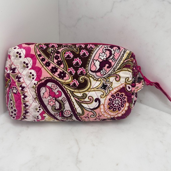 Vera Bradley - Very Berry Paisley - Small Cosmetic Bag - Retired Pattern - Picture 2 of 6